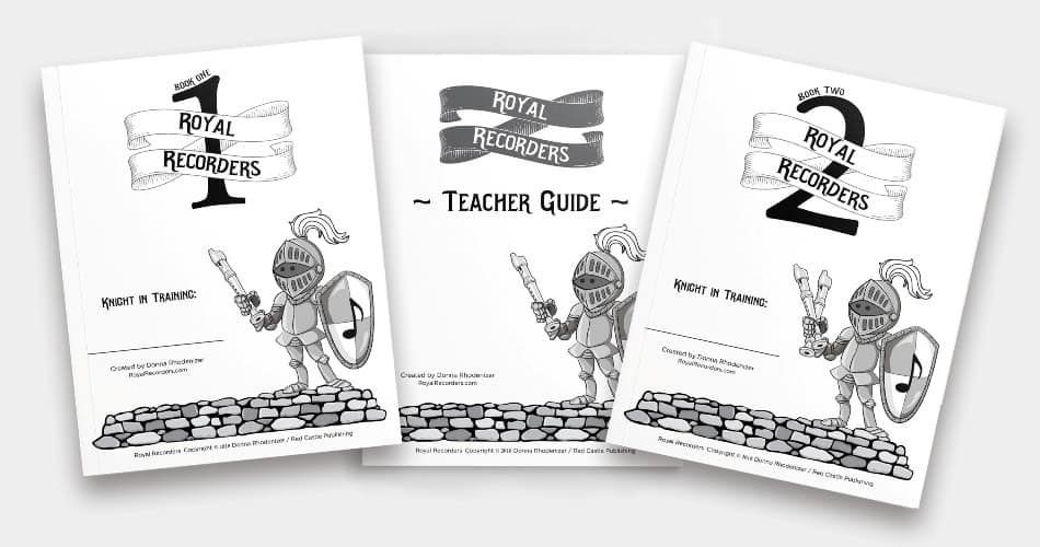 Royal Recorders - 2 student books and teacher guide