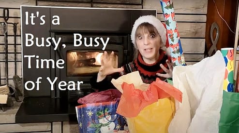 It's a Busy, Busy Time of Year - Donna Rhodenizer
