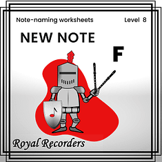 Royal Recorders - Level 8 - Red - Note-naming Challenges