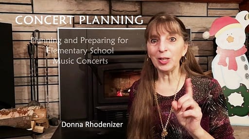 Concert Planning and Preparation - with Donna Rhodenizer