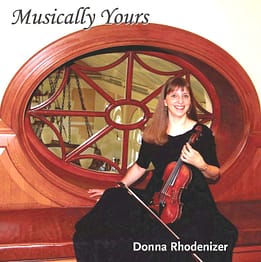 Musically Yours - CD - Donna Rhodenizer