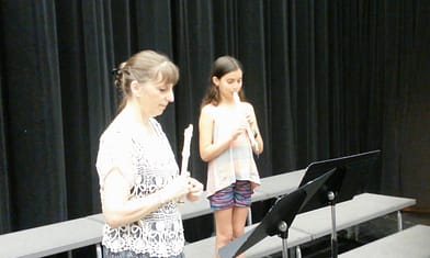 Donna Rhodenizer and Royal Recorders student (2)