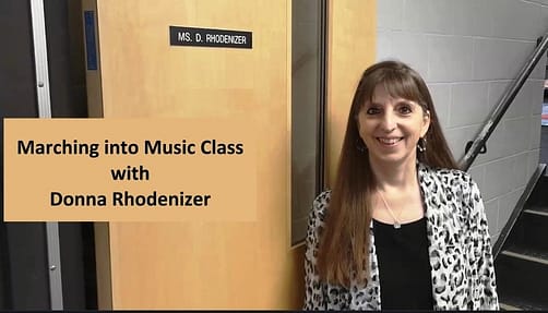 Marching into Music Class with Donna Rhodenizer