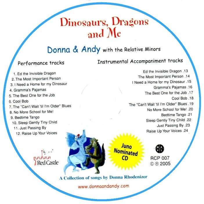 Dinosaurs, Dragons and Me - CD
