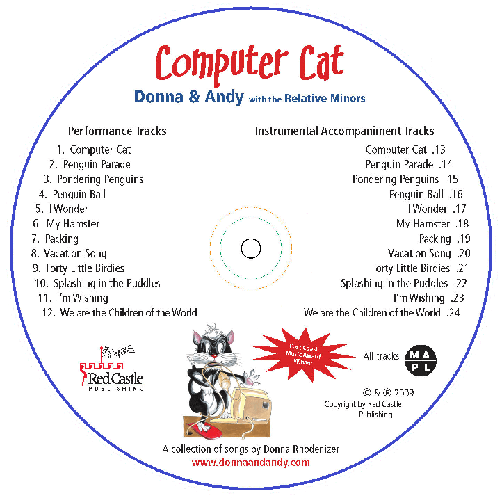 Computer Cat - CD - Donna & Andy